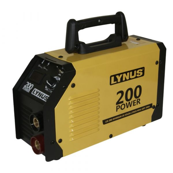 Fonte Inversora de Solda 200A LIS-200 Bivolt Lynus