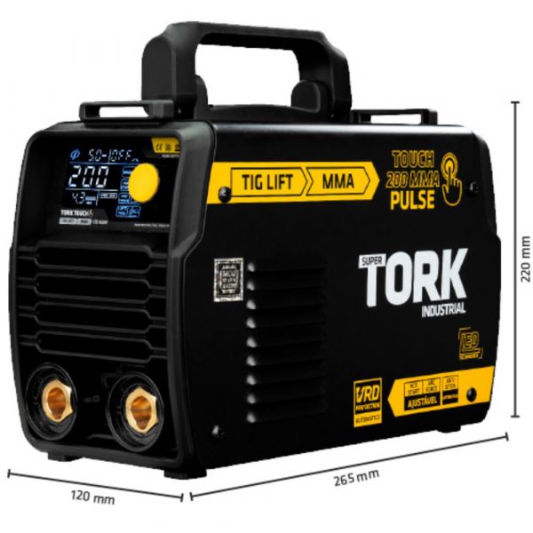  Fonte Inversora Tig/eletrodo Ite-10200 220v 200A Super Tork 