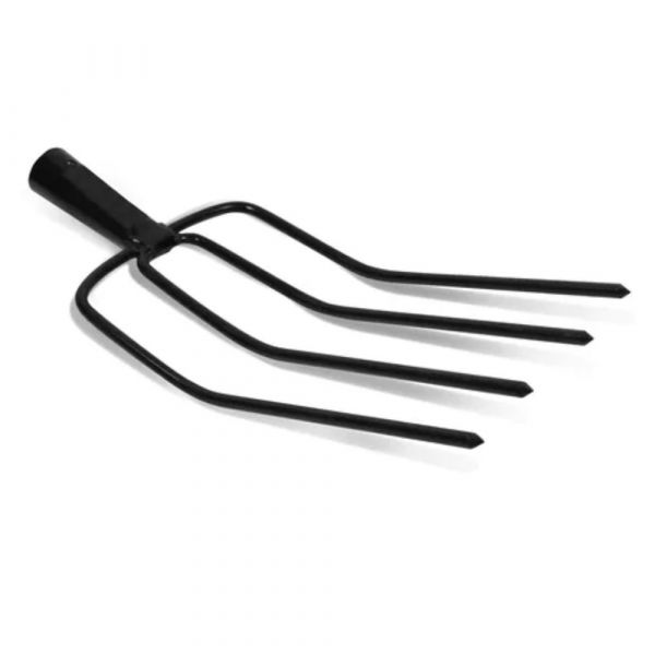 Forcado Reto Sem Cabo Com 4 Dentes Ramada 