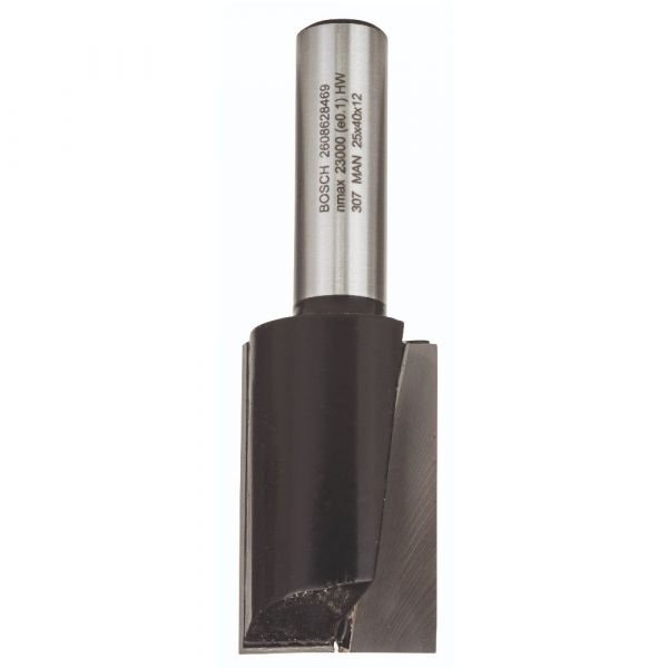Fresa Bosch Standard de ranhurar 12 mm, D1 25 mm, L 40 mm, G 81 mm