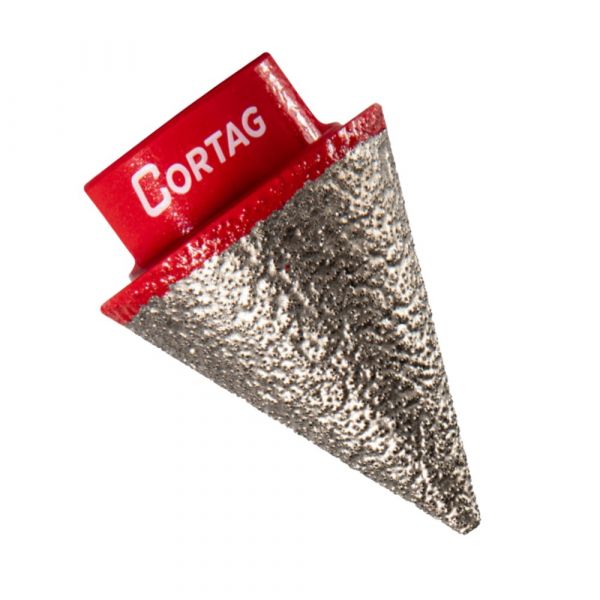 Fresa Diamantada Cônica M14 5 a 35mm Cortag