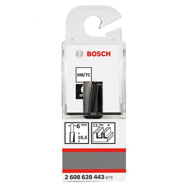 Fresa Paralela Dupla 12,7x19,5xH6,0mm Bosch 