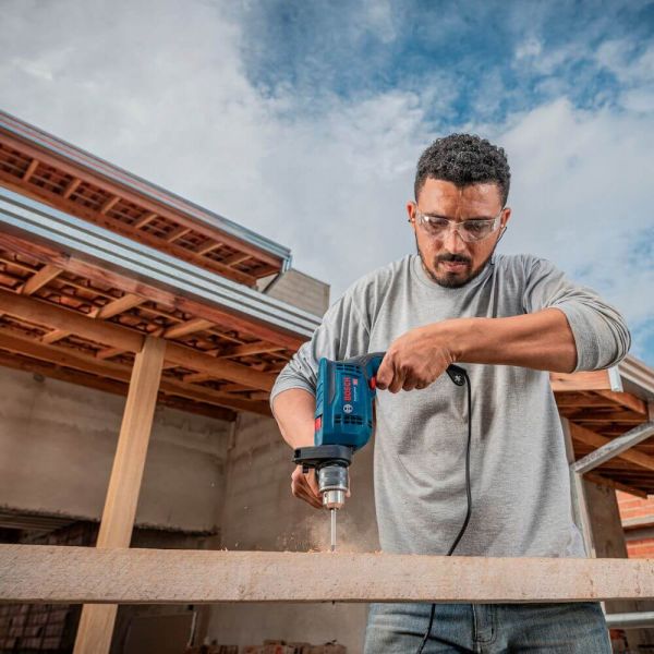 Furadeira de Impacto Bosch GSB 13 RE-MX5 - 750W 220V / 5 brocas e Maleta