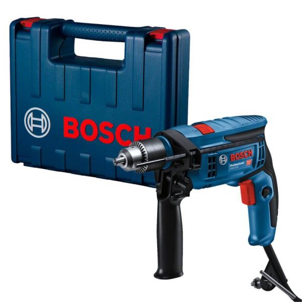 Furadeira de Impacto Bosch GSB 13 RE-M 750W 220V, em maleta