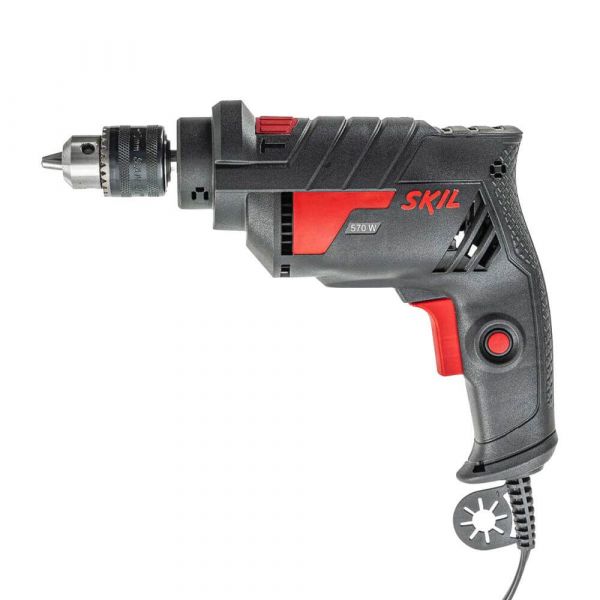 Furadeira Impacto Skil 6600 570W 220V com Chave de Mandril