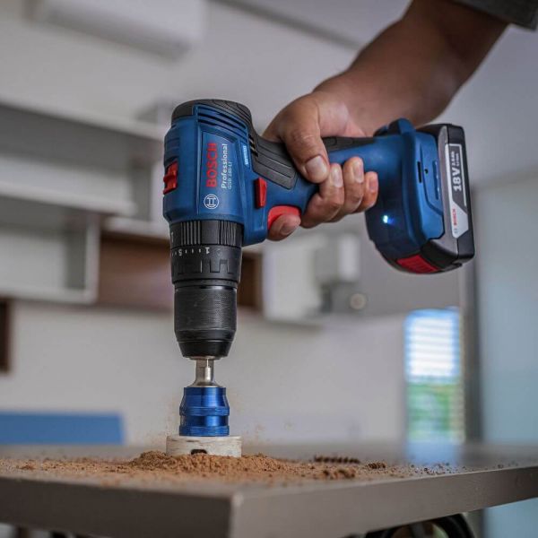 Furadeira Parafusadeira Impacto 18V Bosch GSB185LI-1BX Sem Fio, 1 bateria 23 AC