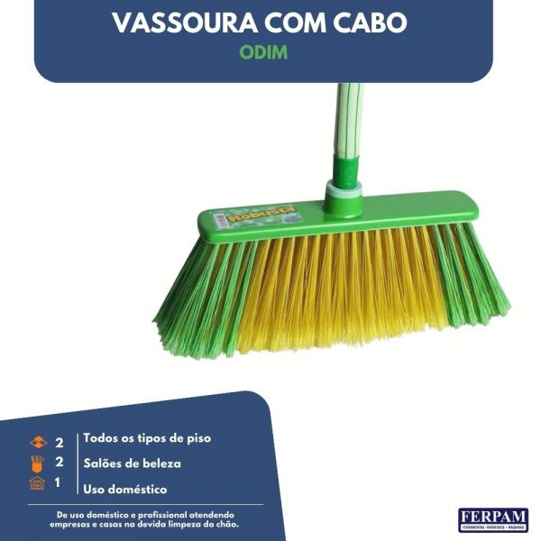 Vassoura com Cabo Odim