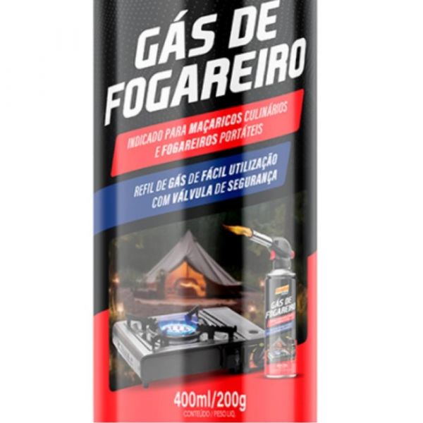 Gás de Fogareiro 400ml Mundial Prime