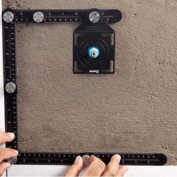 Gabarito Angular Metálico Multifunção 17mm Cortag