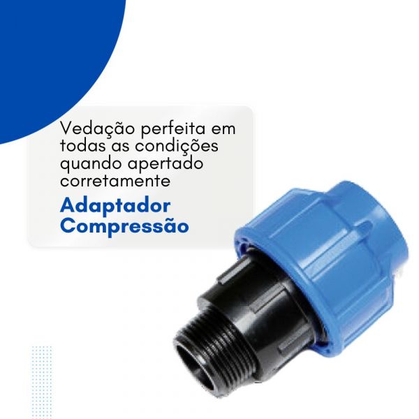 Adaptador Compressão 50mm 1.1/2