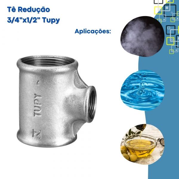 Tê Redução 3/4
