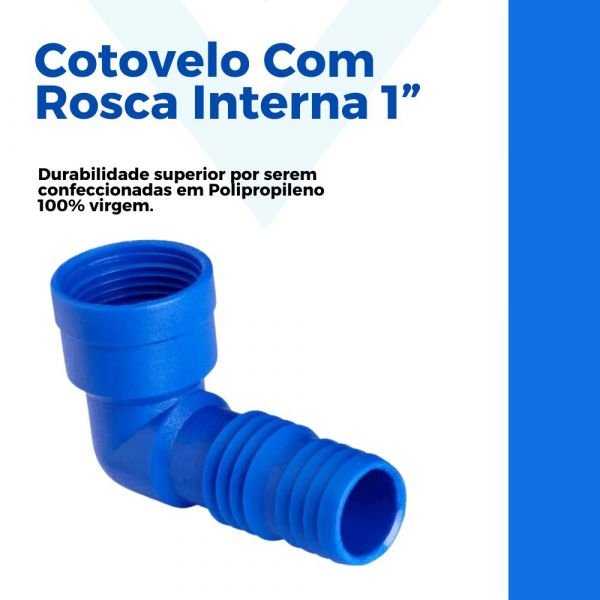 Cotovelo Com Rosca Interna 1” Agrojet