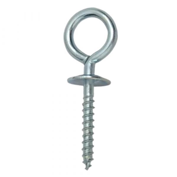 100 Unidades de Pitão Gancho Zincado Com Aba Para Bucha 10mm São Raphael