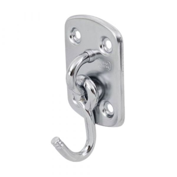 Gancho Para Rede Ferro Cromado União Mundial