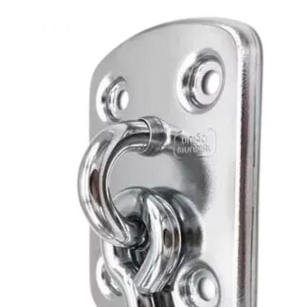 Gancho Para Rede Ferro Cromado União Mundial