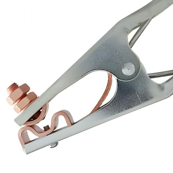 Garra Negativa 400A em Aço Estampado para Máquina de Solda Barbosa Solda