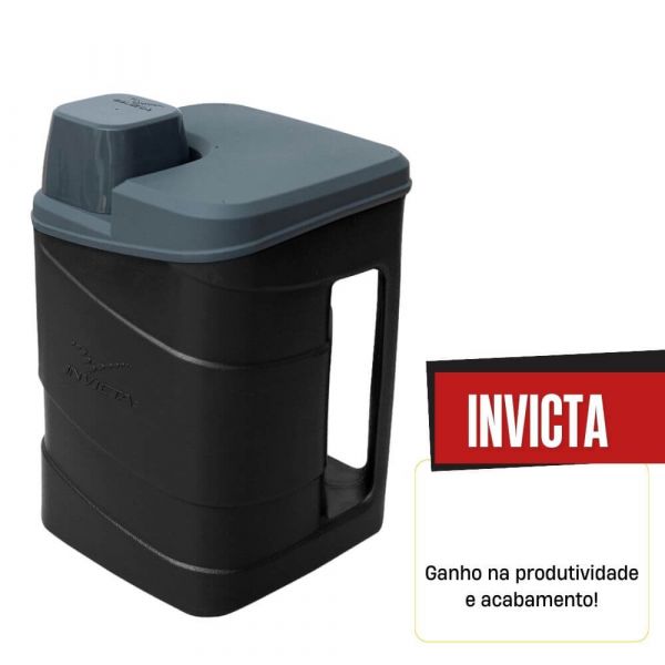 Garrafão Térmico 5L Maratona Preto Invicta