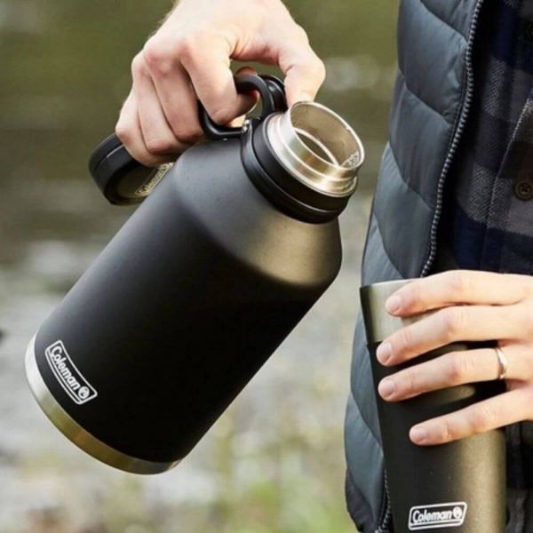 Garrafão Growler Térmico Inox Preto 1,9L Coleman