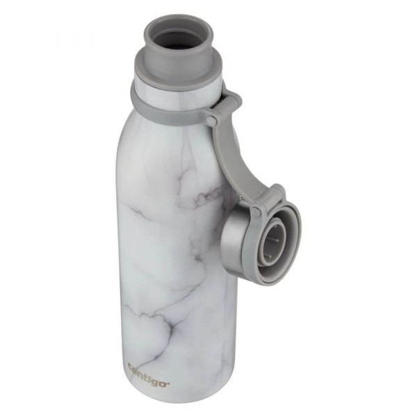 Garrafa Térmica Inox Parede Dupla Matterhorn Couture 591ml Marble Contigo