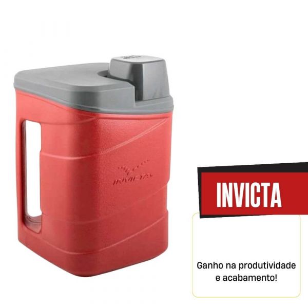 Garrafa Térmica Vermelha 5 Litros Maratona Invicta
