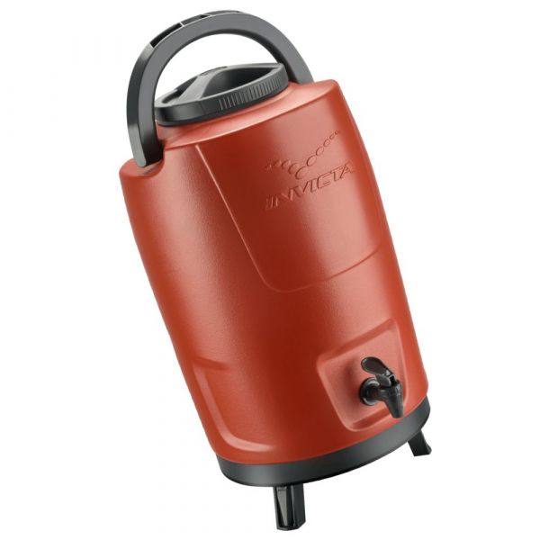 Garrafa/Botijão Térmico 12L com Torneira Vermelha Invicta