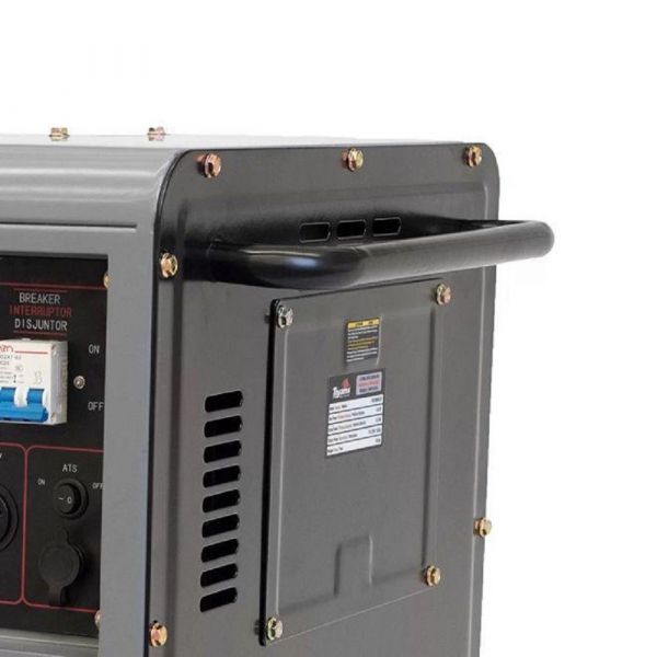 Gerador De Energia Bivolt Á Diesel 110/220V 6,0KVA TDG7000SEXP Toyama