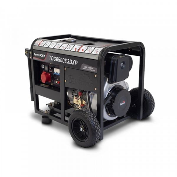 Gerador De Energia Trifásica A Diesel Digital TDG85003XP Toyama