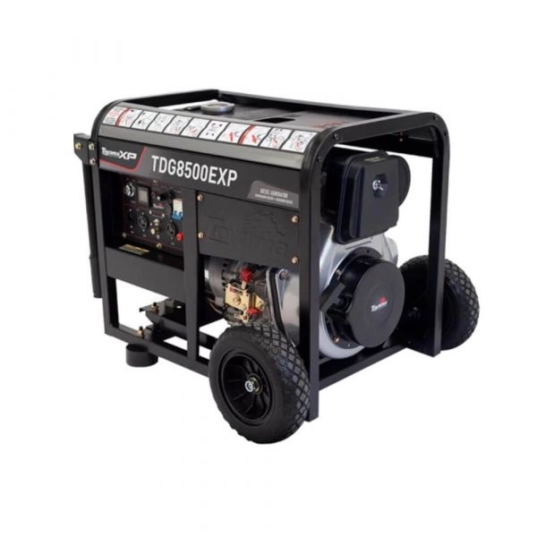 Gerador a Diesel 498 cc TDG8500EXP Toyama