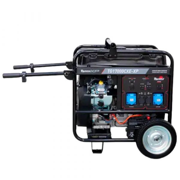 Gerador à Gasolina 16KVA 4T 220V Partida Elétrica com AVR Monofásico TG17000CXE-XP Toyama