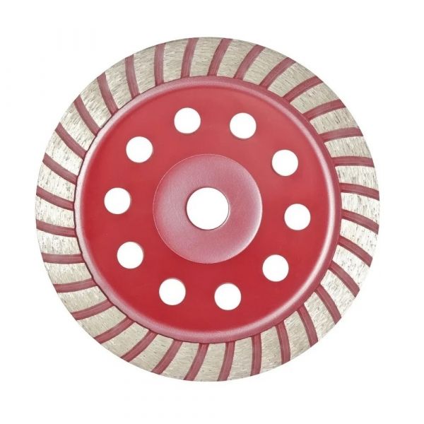 Rebolo Diamantado Tipo Prato com Rosca 100mm- Rocast