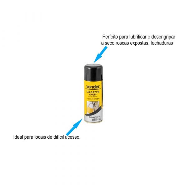 Grafite Spray 130g Vonder