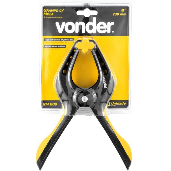 Grampo com mola 9