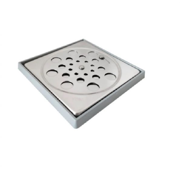 Grelha Quadrada com Fecho para Caixas Sifonadas e Ralos 100mm Blukit