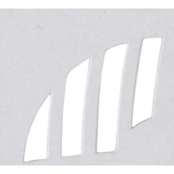 Grelha Quadrada GR13 9,4 x 9,4cm PVC Branco Astra