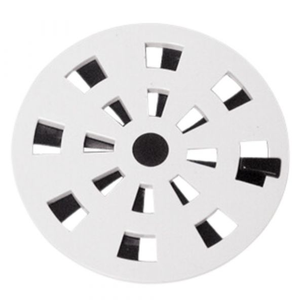 Grelha Quadrada Redondo Branco 9,7cm GRB9 Astra