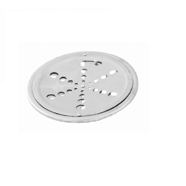 Ralo Grelha Redonda 10x10 cm Inox Pevilon