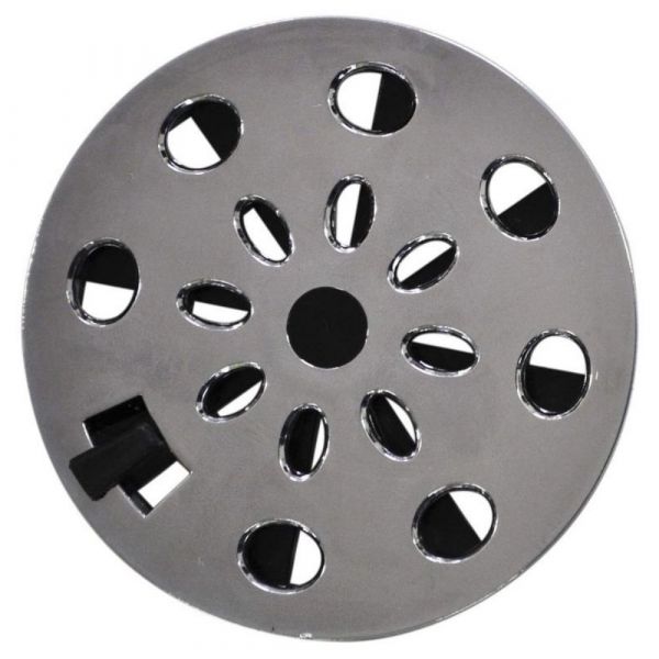 Grelha Rotativa Redonda Cromada 9,7 cm GRB10 Astra