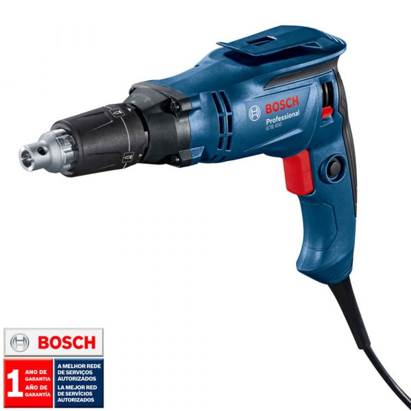 Parafusadeira Drywall Bosch GTB 650 650W 220V em maleta 06014A20E0 Bosch