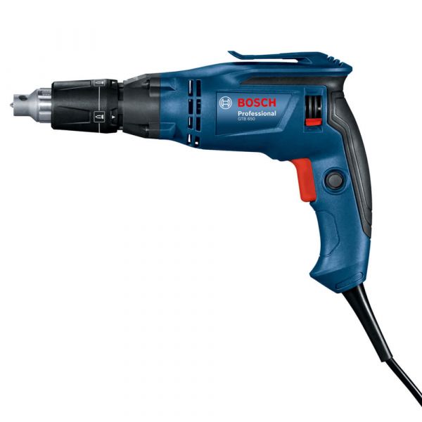 Parafusadeira Drywall Bosch GTB 650 650W 220V em maleta 06014A20E0 Bosch