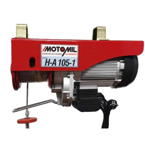 Guincho de Coluna 600Kg Elevação 5,5 Metros H-A105-1 Motomil