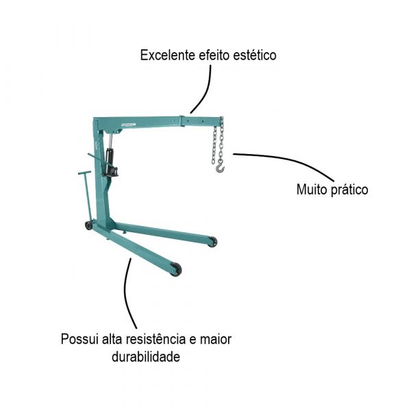 Guincho Hidráulico  2 Toneladas Com Prolongador Marcon