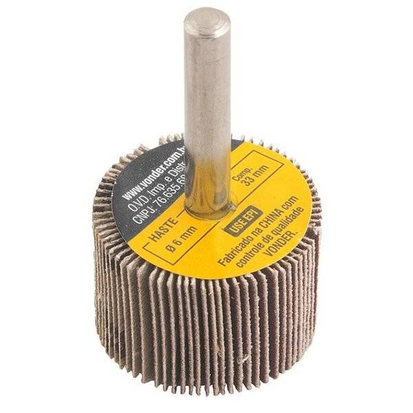 Roda De Lixa 30 X 20mm com Haste G.36- Vonder