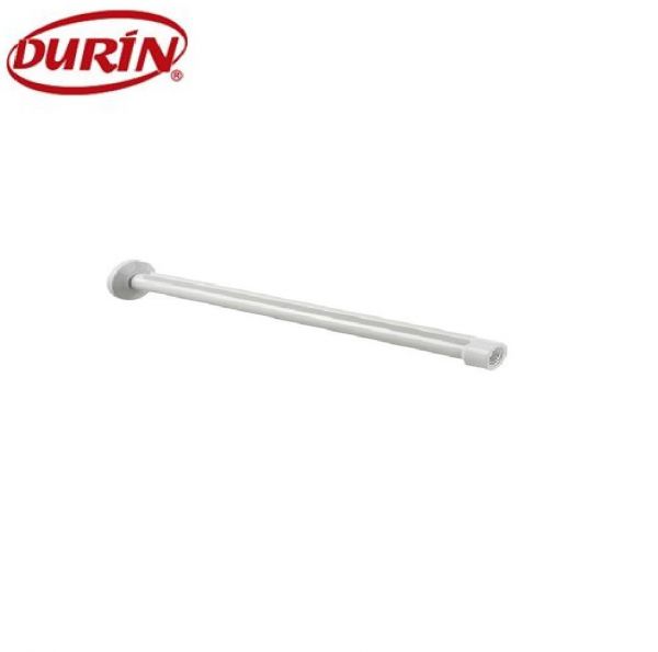 Haste De Chuveiro Abs Branca 37cm Durin