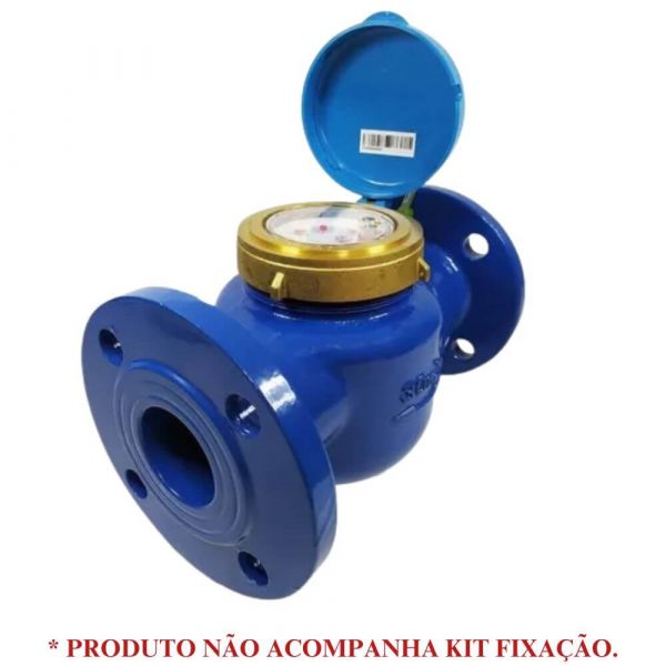 Hidrômetro Multijato 2 Pol. com Flange DN50 Q3 25m³/h Hidrometer 