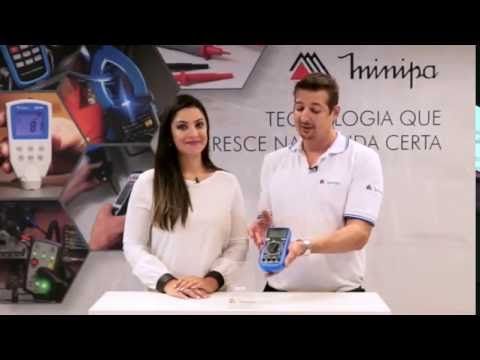 Multímetro Digital ET-2042E Minipa