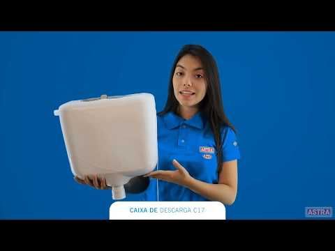 Caixa de Descarga 9 Litros Controlada C17