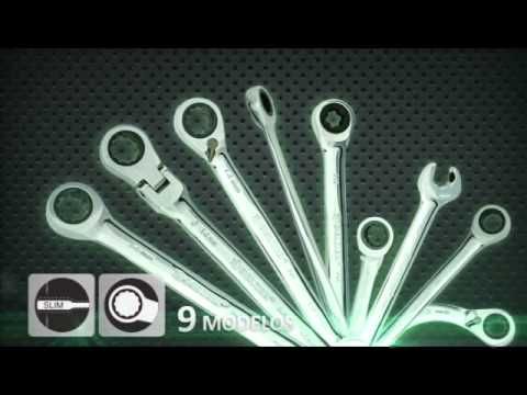 Jogo de Chaves Combinadas Invertidas com Catraca 8-19mm 12 Peças Belzer