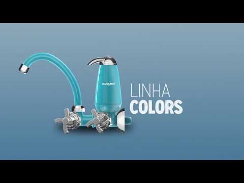 Torneira Filtro Bica Móvel Branca Quadriseta Acquabios