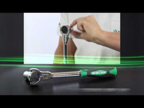 Jogo de Chaves Combinadas Curta com Catraca 10-19mm 10 Peças Belzer