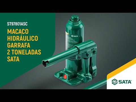 Macaco Hidráulico Garrafa 16 Toneladas Sata
